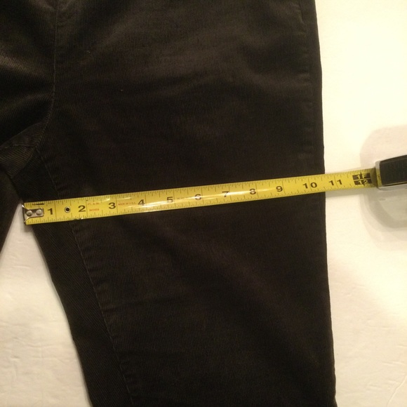 Eileen Fisher Organic Cotton Tencel Pull On Fine Whale Corduroy Pants Size SP - Picture 9 of 10